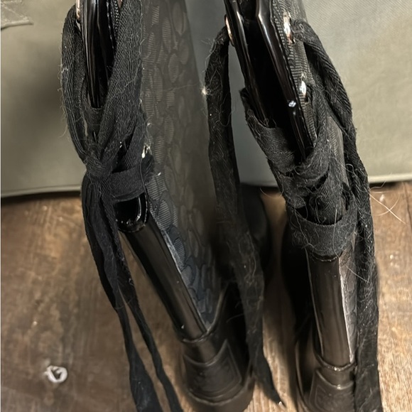 Coach Rain Boots - Picture 2 of 3